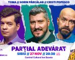 Stand-up Comedy cu Sorin Pârcălab, Toma și Cristi Popesco | PARȚIAL ADEVĂRAT Late Show