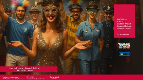 Retro Remix Party, Carnaval Edition cu Geo da Silva