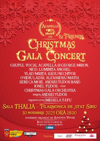Christmas Gala Concert - Acapella & Friends 25 Ani