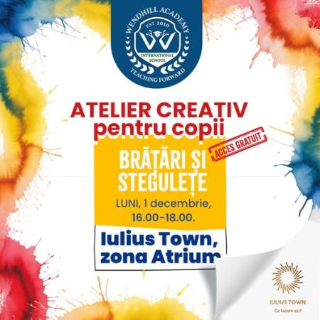 Atelier creativ pentru copii