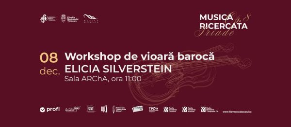 Workshop de vioară barocă — ELICIA SILVERSTEIN