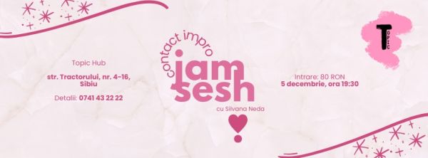 Contact Impro | Jam Sesh Workshop