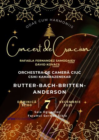 Concert de Crăciun "Odae cum Harmoniis"