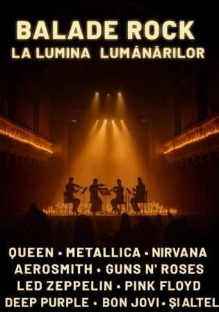 Balade Rock în Lumina Lumânărilor