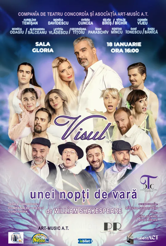 Spectacolul "Visul unei nopti de vara"