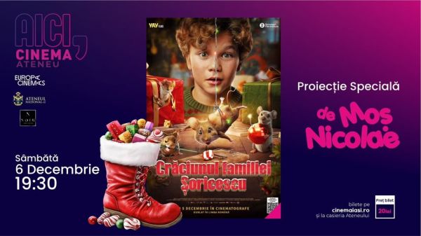 Proiecție specială de Moș Nicolae: Crăciunul familiei Șoricescu