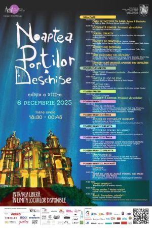 NOAPTEA PORȚILOR DESCHISE - a XIII-a ediție