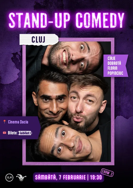 Stand-up comedy cu Cîrje, Florin, Dobrotă și Popinciuc
