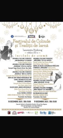 Festivalul de Colinde și Tradiții de Iarnă „Laurențiu Hodorog”, Ediția a XII-a