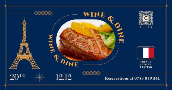 WINE & DINE – French Cuisine Tasting
