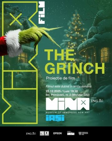 The Grinch (2018) – Proiecție Animată de Crăciun la MINA