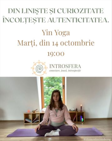 Yin Yoga cu Diana Stamate