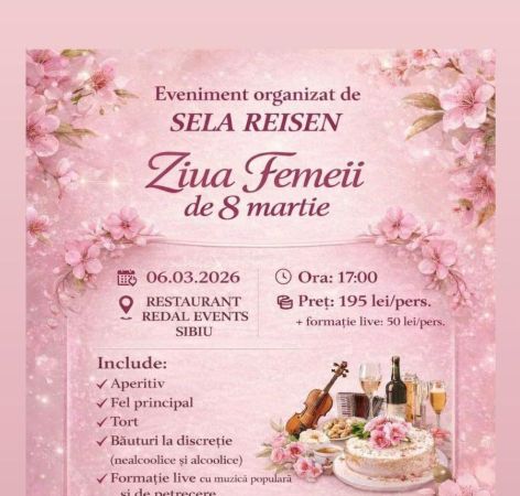 Ziua femeii de 8 martie - "Bucuria de a fi împreună"