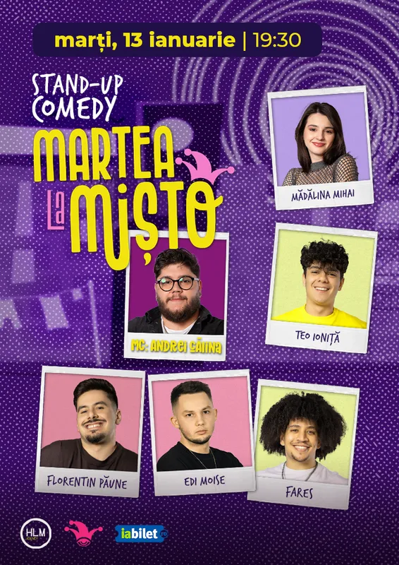 Marțea la Mișto cu Teo Ioniță, Mădălina Mihai, Edi Moise, Florentin Păune și Fares