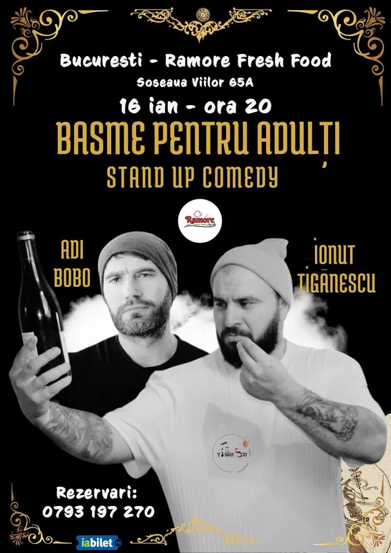 Stand-up comedy - Basme pentru Adulti
