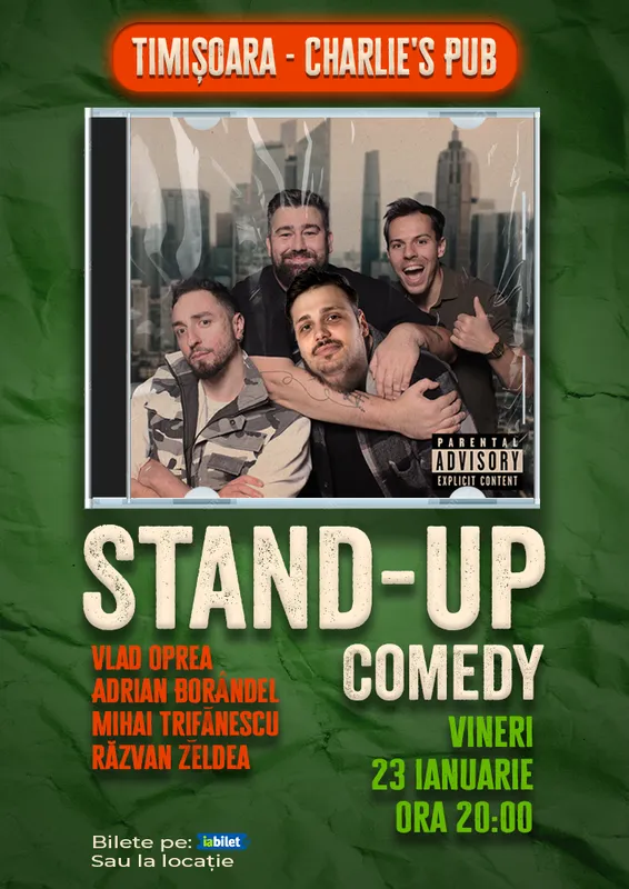 Stand-up Comedy cu Oprea, Borândel, Trifănescu și Zeldea