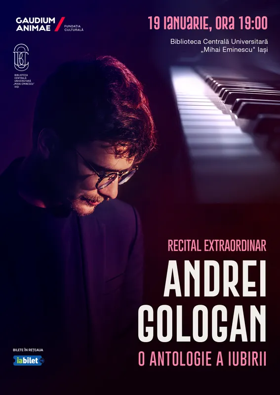 O antologie a iubirii. Recital extraordinar Andrei Gologan