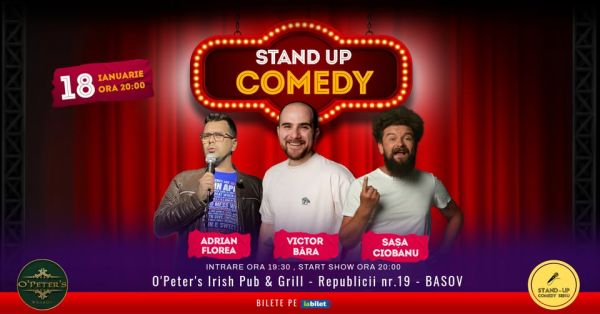 Stand-Up Comedy cu Băra, Sașa & Adrian