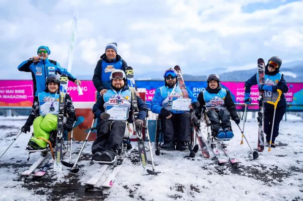 Două medalii de argint în competițiile de schi adaptat FIS și NC de la Jasna (Slovacia)