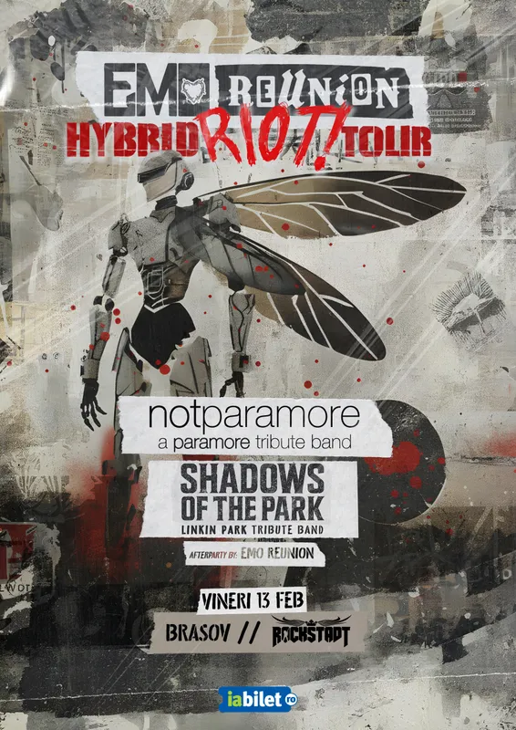 Hybrid Riot Tour - Emo Reunion | notparamore | Shadows of the Park