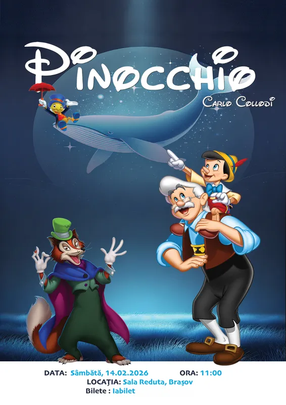 Pinocchio - Spectacol pentru copii