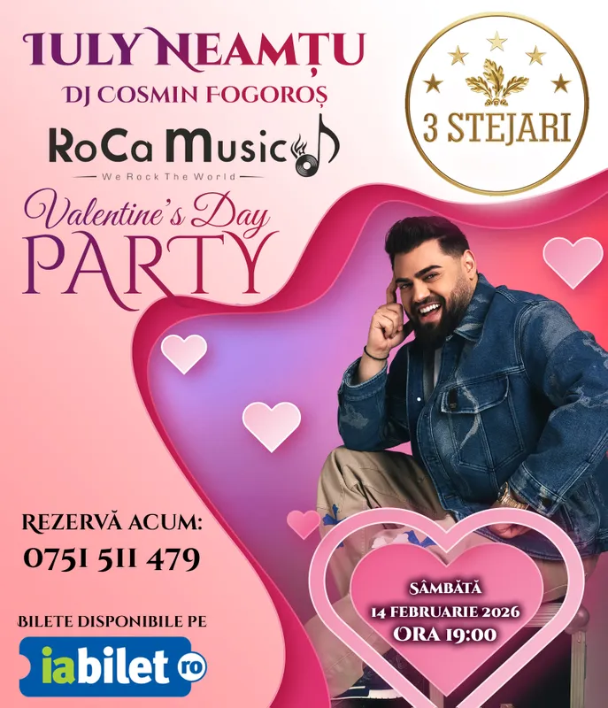 Valentine’s Day Brasov 2026 - Show Incendiar cu Iuly Neamtu