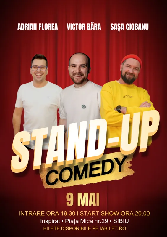 Stand-Up Comedy cu Băra, Sașa & Adrian