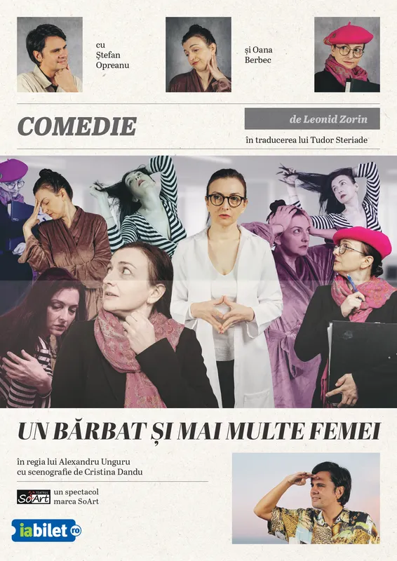 Spectacolul: "Un bărbat și mai multe femei"