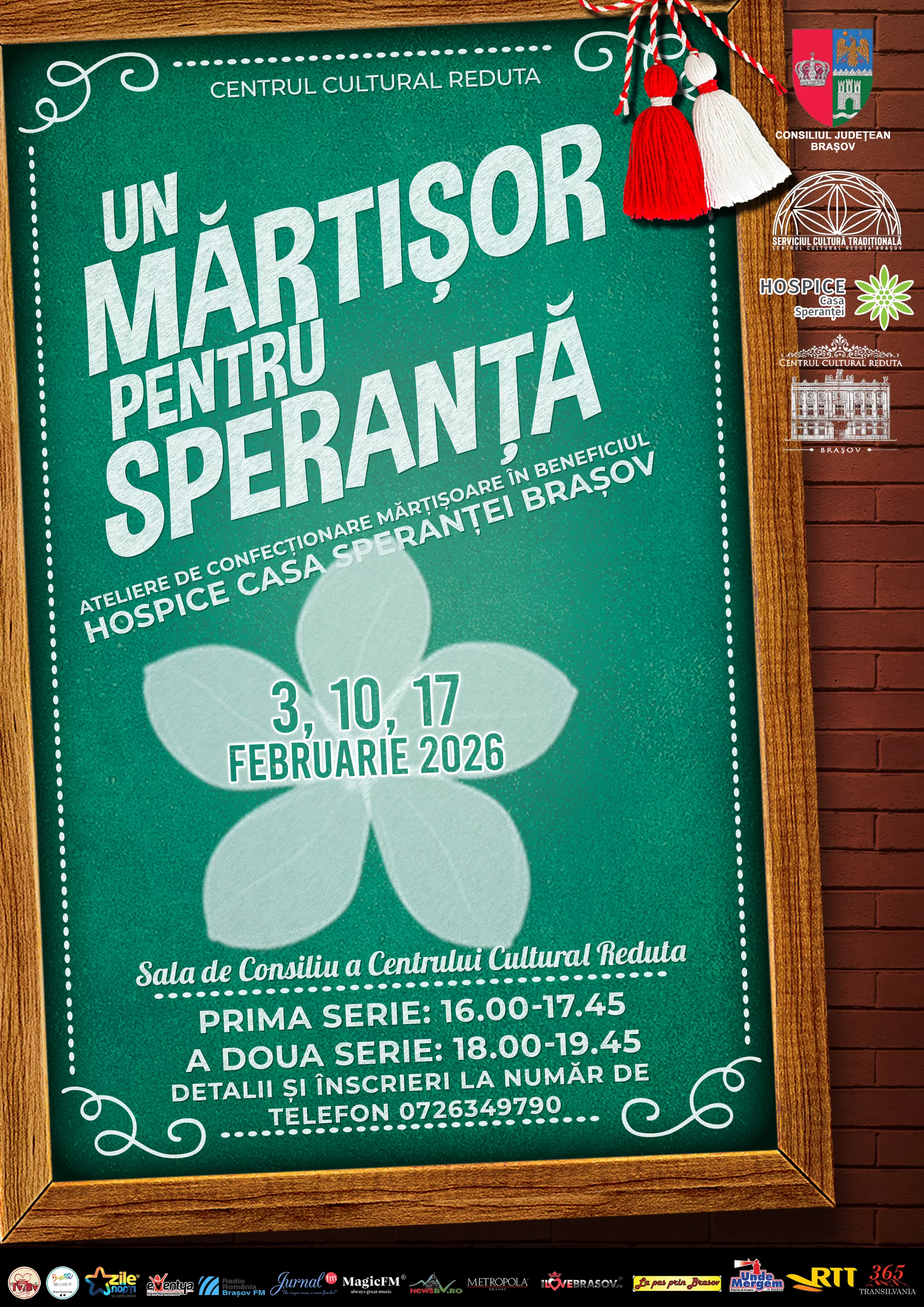 Un mărțișor pentru speranță