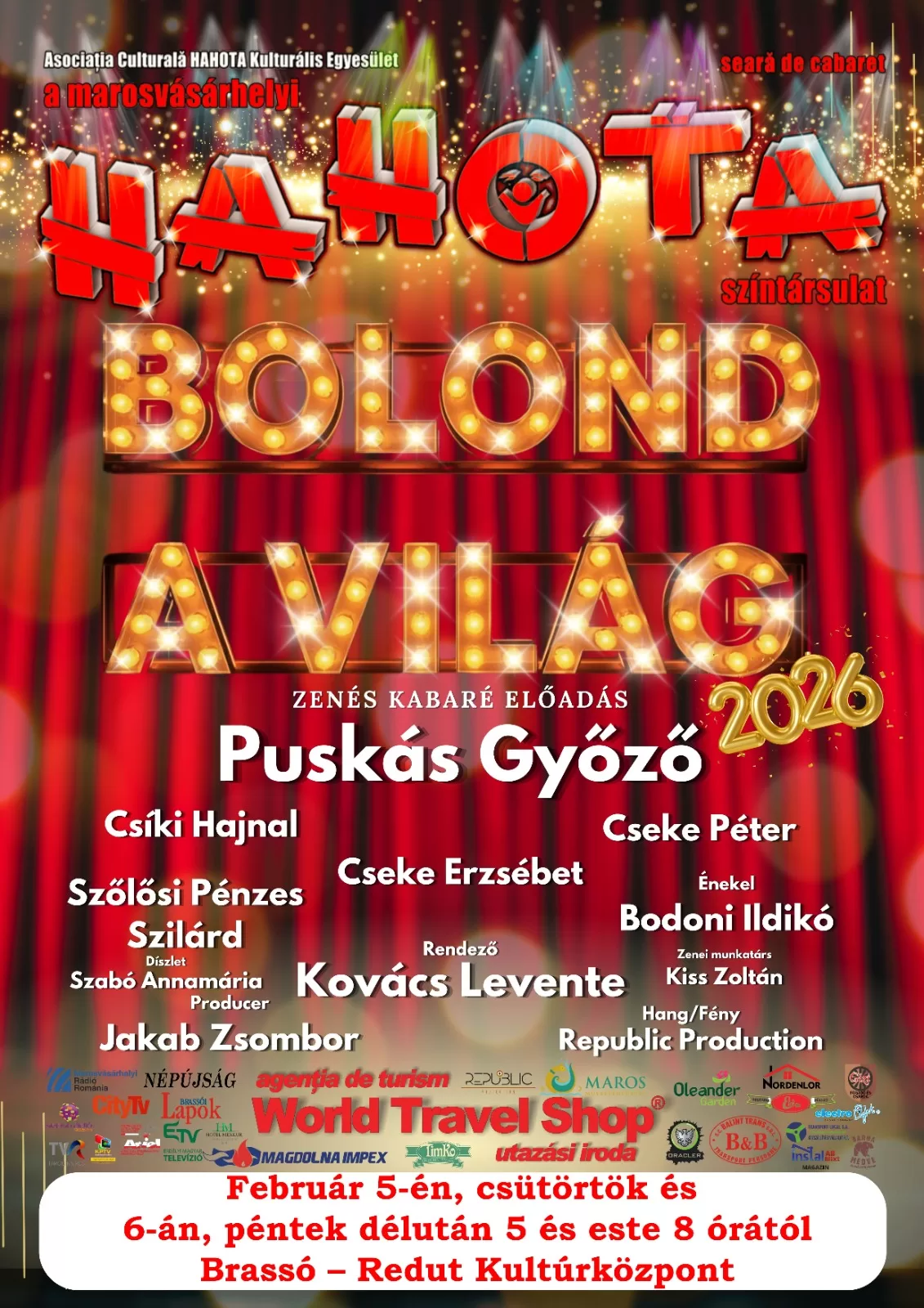 Trupa Hahota: Spectacol de cabaret muzical