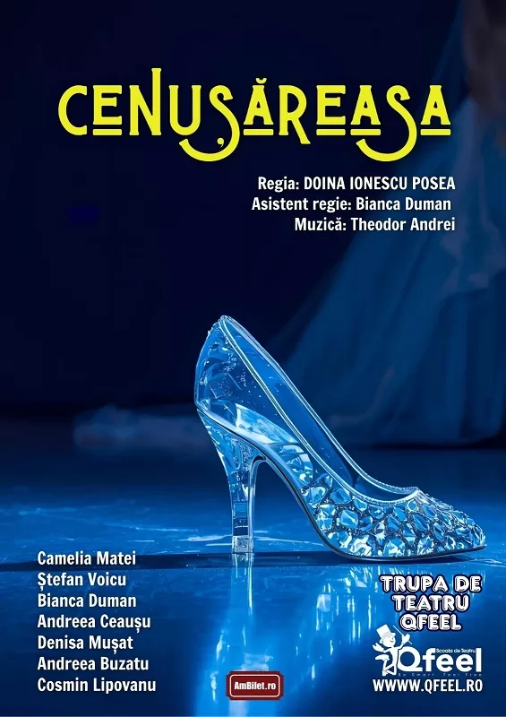 Spectacol Cenușăreasa – o poveste fermecătoare!