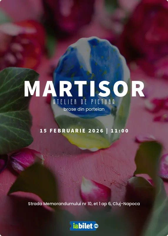 Martisor - atelier de pictura pe brose din portelan