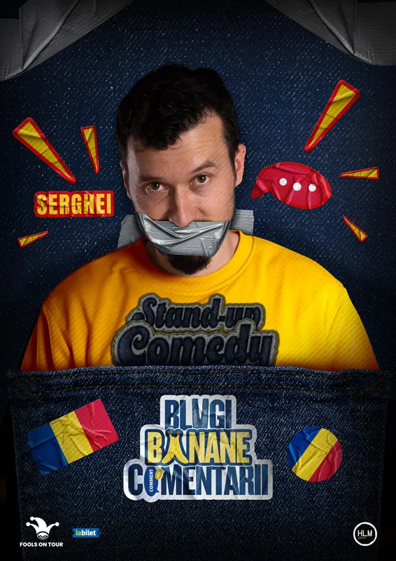 Stand-Up politic cu SERGHEI - "Blugi, banane, comentarii"