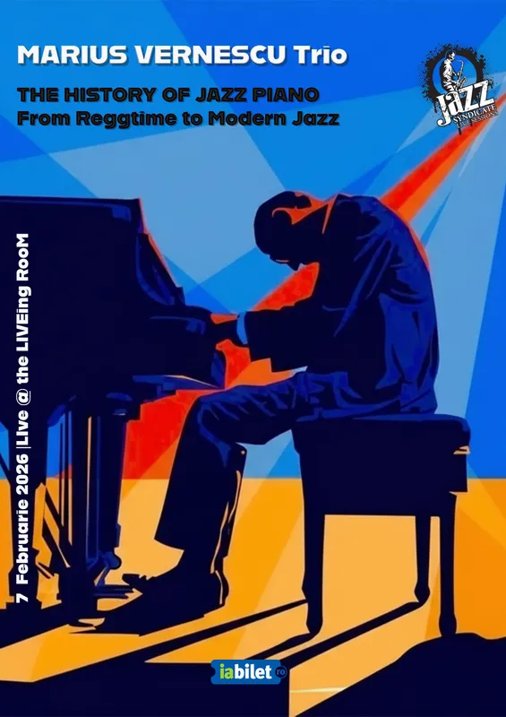Marius Vernescu Trio – The History of Jazz Piano: From Ragtime to Modern Jazz