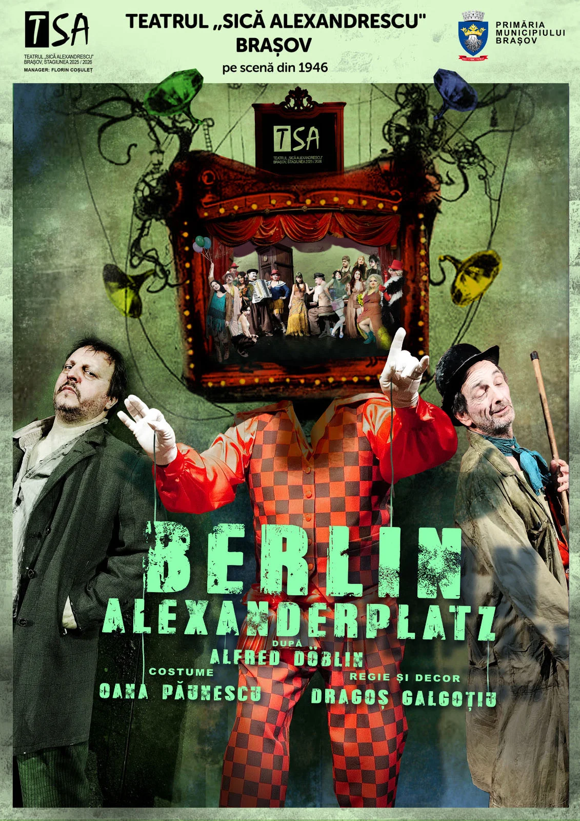 Spectacolul: "BERLIN ALEXANDERPLATZ"