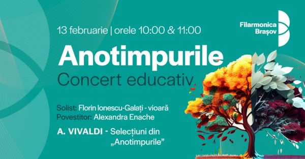 Concert educativ: Selecțiuni din „Anotimpurile”