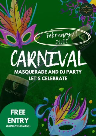 CARNIVAL - Masquerade and DJ Party