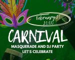 CARNIVAL - Masquerade and DJ Party