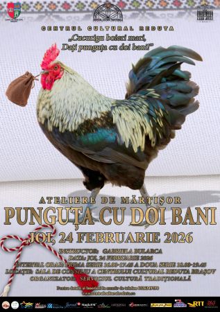 Punguța cu doi bani - Ateliere de mărțișor