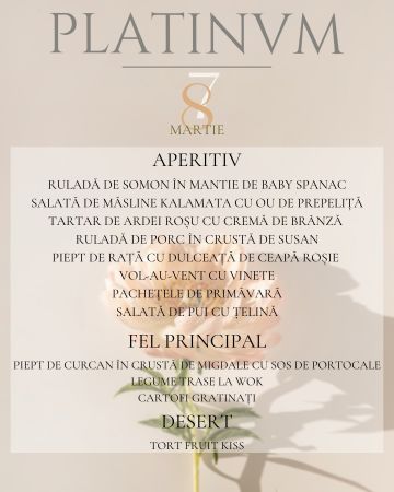 WEEKENDUL DOAMNELOR și DOMNIșOARELOR