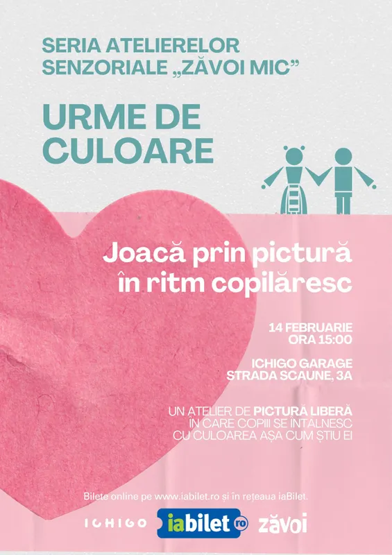 Seria Atelierelor Senzoriale „Zăvoi Mic" • Urme de Culoare