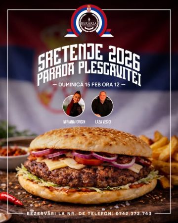 Sretenje 2026 Parada Plescavitei