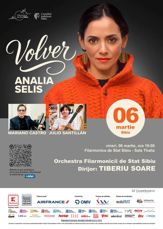 Volver - Concert vocal simfonic cu Analia Selis