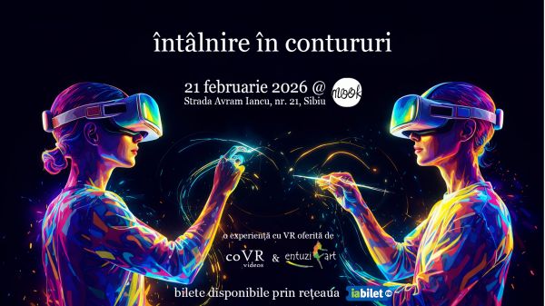 „Întâlnire în contururi” – experiență de desen tridimensional VR în pereche