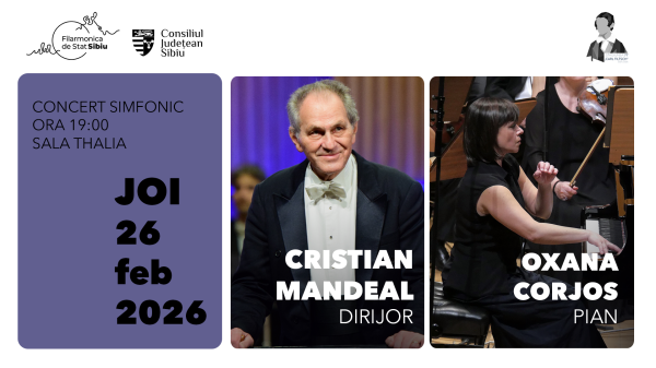 Concert simfonic - Cristian Mandeal | Oxana Corjos