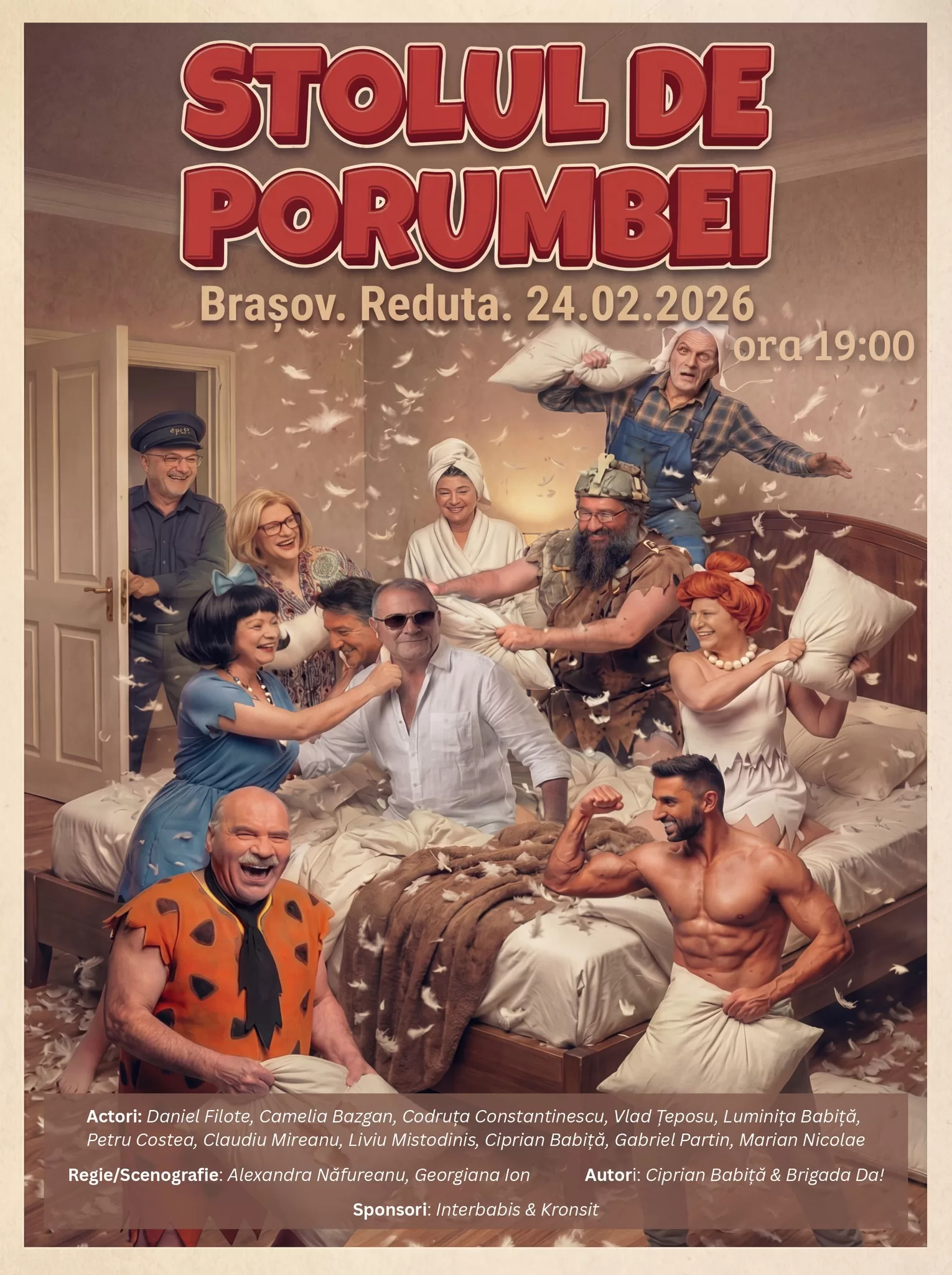 Spectacol de teatru "STOLUL DE PORUMBEI"