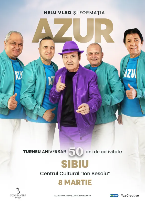 Nelu Vlad si Formatia Azur - Turneu Aniversar “50”