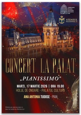 Concert la Palat ׀ Recital de pian „Pianissimo”