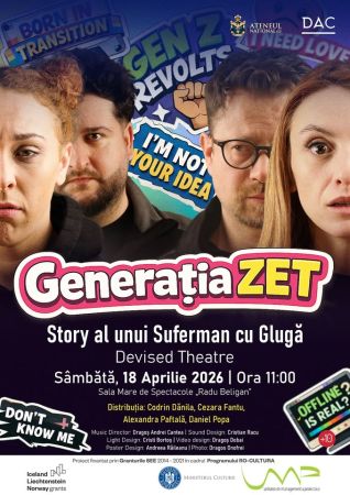 Generația ZET | Povestea unui Suferman cu Glugă | Devised Theatre