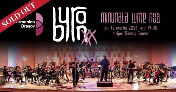 Concert simfonic „Minunata lume nouă” cu byron și Orchestra Filarmonicii Brașov